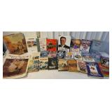 Box books - American west, Norman rockwell, syfy,