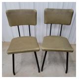 2 mid century chairs blactone modern chairs