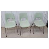 3 Brunswick mid century chairs