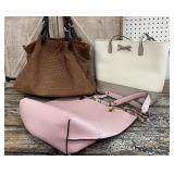 3 nice purses - Kate Spade, Calvin Klein &