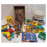 Lincoln Logs - New/Old + Playschool Toys