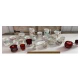 Box of souvenir glasses