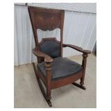 Oak rocker