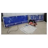 2 Royal crown light up menu boards with original