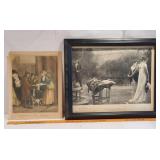 2 Early engravings - No glass