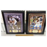 2 framed athlete prints - Kyle Boller & Miguel