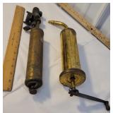 2 brass torches?? - 1 is Townsend & Co