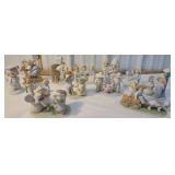 Collection of cute figurines-circle of friends