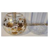 2 beautiful bowls - 1 possibly Waterford