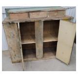 2 door 3 drawer cupboard 48"17"36"