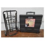 Folding cart and crate