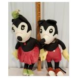 Minnie and Mickey doll