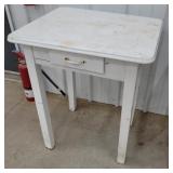 Enamel top table 24"20"31"