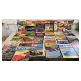 Box of automotive magazines - mostly from the