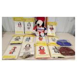 18 inch Snoopy and out fits