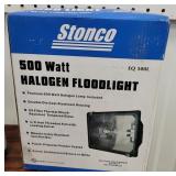 500 W halogen floodlight