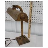 Unusual industrial desk lamp - Heavy