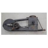 Primitive crop dusting powder gun machine