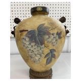 Pretty Tuscan lookin vase w/ grapevine design