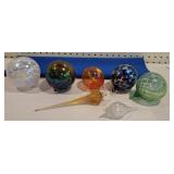Sun catcher glass balls