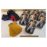 Brand new boxers (size L) and gloves (size M&XL)