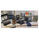 Box of mostly vintage transistor radios