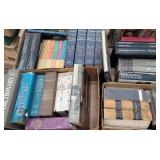 4 boxes old books