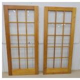 Interior French doors 36x80