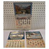3 Ithaca calendars - Inlet Valley farms milk and