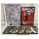 Framed posters - The Beatles, Ringo & Yankee