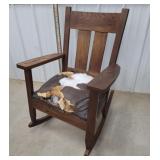 Mission style rocker - needs a seat