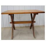 Saw buck table 42x26x30
