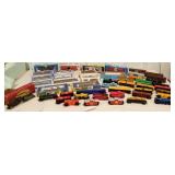 Large lot of trains, etc