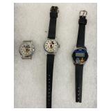 Watches & parts - Mickey Mouse & Star Wars(needs