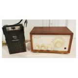 Radio, Norelco carry corder, KLH