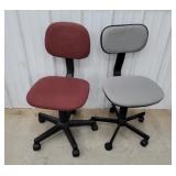 2 office chairs