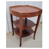 3 tier Parlor table 20"20"27"
