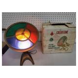 Colortone roto-wheel for silver Christmas tree