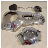 Harley crankcase, mirrors air filter cover fits