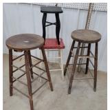 Stools and plant stand