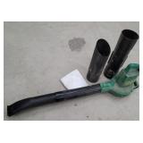 Electric leaf blower