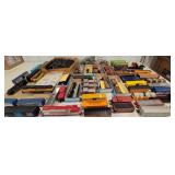 Tyco train lot tracks, engines , misc