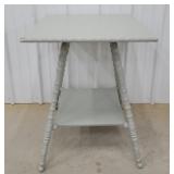 Painted parlor table 23x23x29