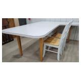 L shaped kitchen island/sewing/crafting -