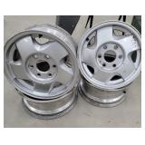16" Chevy 6 lug wheels