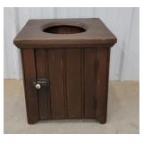 Wooden potty chair/commode