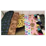 7 lap (Fleece) blankets, clean