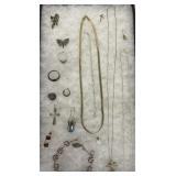 Sterling necklaces, chains, pendants & misfit