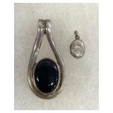 2 - 925 sterling pendants