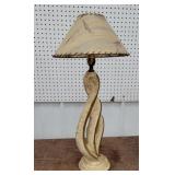 Mid century lamp 28"